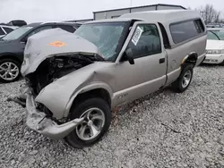 Salvage cars for sale at Wayland, MI auction: 2001 Chevrolet S Truck S10