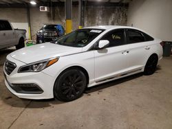 Salvage cars for sale at Chalfont, PA auction: 2015 Hyundai Sonata Sport