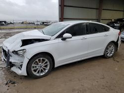 Salvage cars for sale from Copart Houston, TX: 2019 Ford Fusion SE