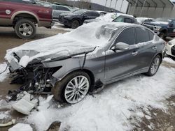 Infiniti salvage cars for sale: 2019 Infiniti Q50 Luxe