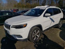 Jeep Vehiculos salvage en venta: 2020 Jeep Cherokee Limited