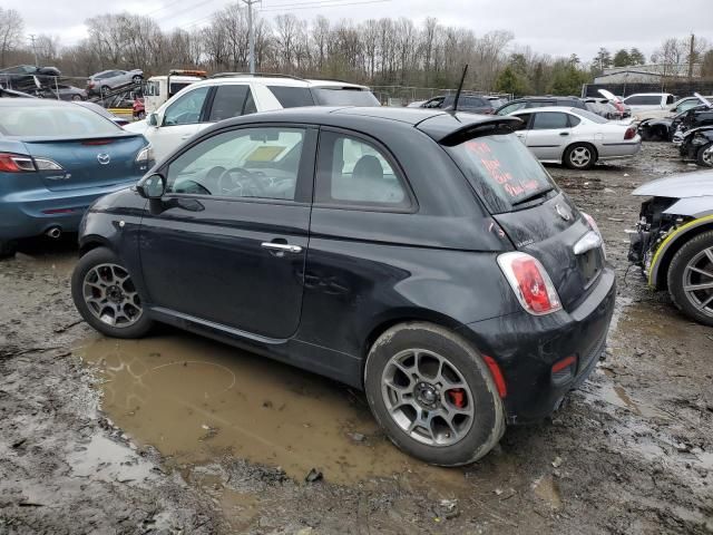 2013 Fiat 500 Sport