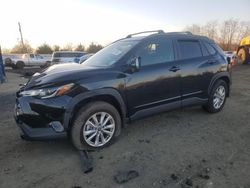 Salvage cars for sale at Windsor, NJ auction: 2022 Toyota Corolla Cross LE