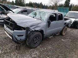 Salvage cars for sale from Copart Graham, WA: 2023 Nissan Frontier S