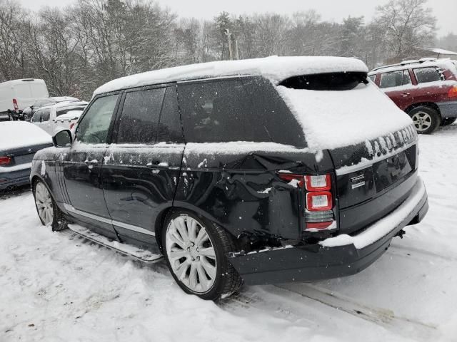 2016 Land Rover Range Rover Supercharged