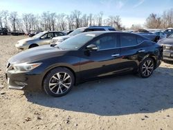 Nissan salvage cars for sale: 2018 Nissan Maxima 3.5S