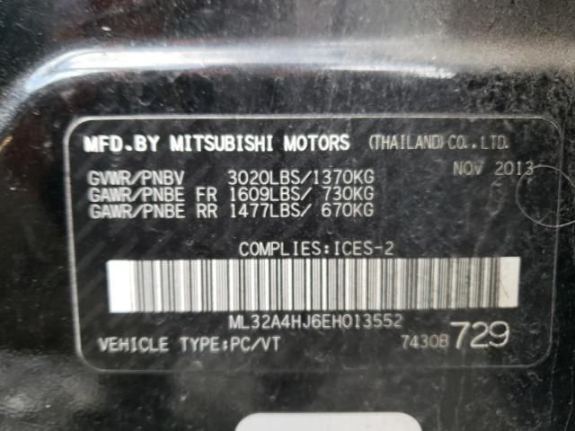 2014 Mitsubishi Mirage ES