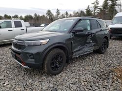 Salvage cars for sale from Copart Windham, ME: 2022 Ford Explorer Timberline