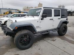 Flood-damaged cars for sale at auction: 2014 Jeep Wrangler Unlimited Sport