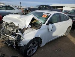 Honda Accord EXL salvage cars for sale: 2018 Honda Accord EXL