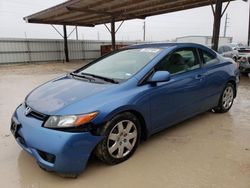 Salvage cars for sale from Copart Temple, TX: 2008 Honda Civic LX