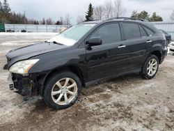 Salvage cars for sale from Copart Bowmanville, ON: 2009 Lexus RX 350