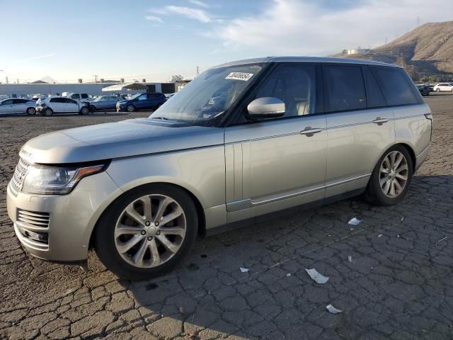 2016 Land Rover Range Rover HSE