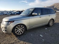 Land Rover salvage cars for sale: 2016 Land Rover Range Rover HSE