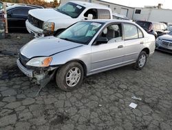 Honda Civic LX salvage cars for sale: 2001 Honda Civic LX
