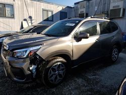 Salvage cars for sale from Copart Los Angeles, CA: 2020 Subaru Forester Premium