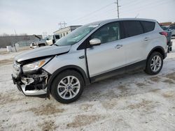 Salvage cars for sale from Copart Bismarck, ND: 2019 Ford Escape SE