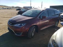 Salvage cars for sale at Colorado Springs, CO auction: 2018 Chrysler Pacifica Touring L
