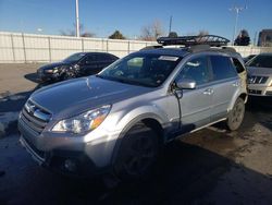 Salvage Cars with No Bids Yet For Sale at auction: 2013 Subaru Outback 2.5I Limited