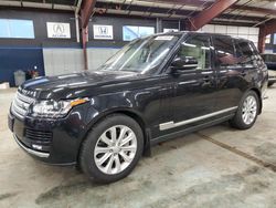 Salvage cars for sale at East Granby, CT auction: 2016 Land Rover Range Rover HSE