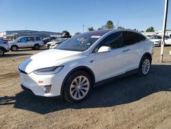Salvage cars for sale from Copart San Diego, CA: 2020 Tesla Model X