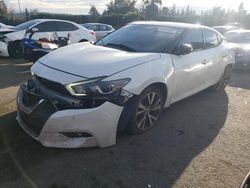 Vehiculos salvage en venta de Copart San Martin, CA: 2016 Nissan Maxima 3.5S