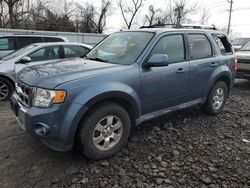 Salvage cars for sale from Copart Cahokia Heights, IL: 2011 Ford Escape Limited