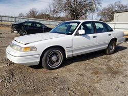 Salvage cars for sale at Chatham, VA auction: 1993 Ford Crown Victoria LX
