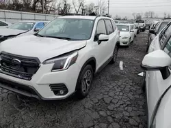 Salvage cars for sale at Bridgeton, MO auction: 2024 Subaru Forester Premium