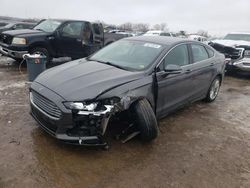 Salvage cars for sale from Copart Kansas City, KS: 2015 Ford Fusion SE