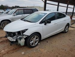 Salvage cars for sale from Copart Tanner, AL: 2017 Chevrolet Cruze LT