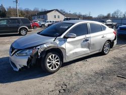 Nissan salvage cars for sale: 2019 Nissan Sentra S