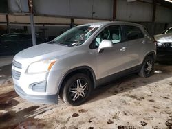 Salvage cars for sale from Copart Mocksville, NC: 2015 Chevrolet Trax LS