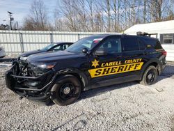 Salvage cars for sale from Copart Hurricane, WV: 2020 Ford Explorer Police Interceptor