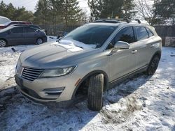 Lincoln salvage cars for sale: 2017 Lincoln MKC Reserve