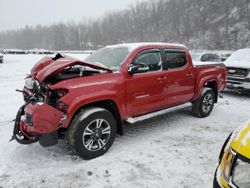 Salvage cars for sale from Copart Marlboro, NY: 2018 Toyota Tacoma Double Cab
