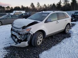Salvage cars for sale at Windham, ME auction: 2014 Ford Edge SE