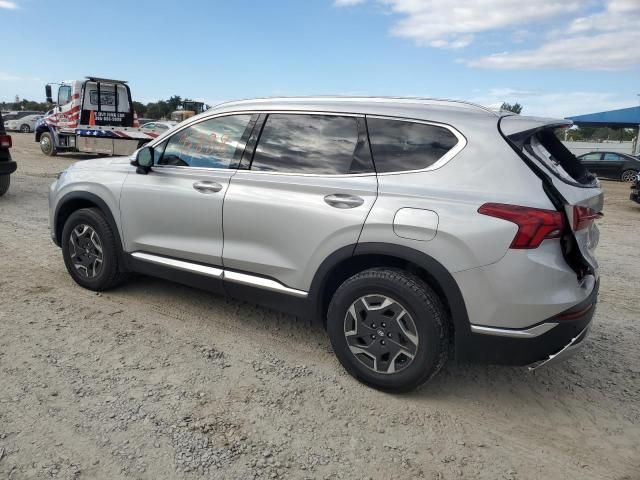 2022 Hyundai Santa FE Blue