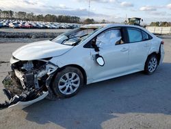 Toyota Corolla LE salvage cars for sale: 2020 Toyota Corolla LE