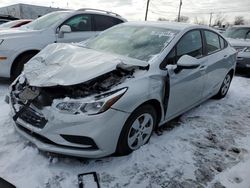 Salvage cars for sale from Copart Chicago Heights, IL: 2017 Chevrolet Cruze LS