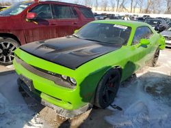 Salvage cars for sale from Copart Bridgeton, MO: 2017 Dodge Challenger SRT Hellcat