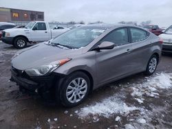 Hyundai salvage cars for sale: 2013 Hyundai Elantra GLS