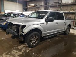Salvage cars for sale from Copart Eldridge, IA: 2015 Ford F150 Supercrew