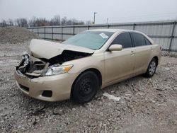 Salvage cars for sale from Copart Lawrenceburg, KY: 2010 Toyota Camry Base