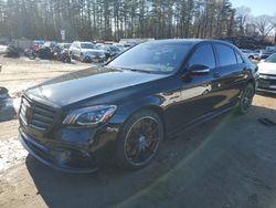 Flood-damaged cars for sale at auction: 2019 Mercedes-Benz S 63 AMG 4matic