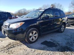 Salvage cars for sale at North Billerica, MA auction: 2014 Subaru Forester 2.5I Limited