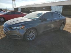 Vehiculos salvage en venta de Copart Phoenix, AZ: 2017 Ford Fusion SE