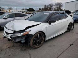 Salvage cars for sale at Sacramento, CA auction: 2018 Toyota Camry XSE