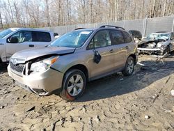 Salvage cars for sale at Waldorf, MD auction: 2016 Subaru Forester 2.5I Premium