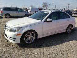 Flood-damaged cars for sale at auction: 2013 Mercedes-Benz C 300 4matic